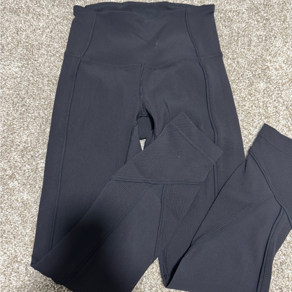 Lululemon Athletica Black Cropped Pants